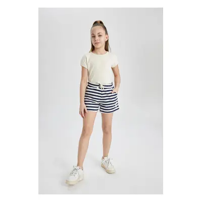 DEFACTO Girls Striped Shorts