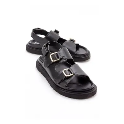 LuviShoes HERMOSA Women's Black Sandals