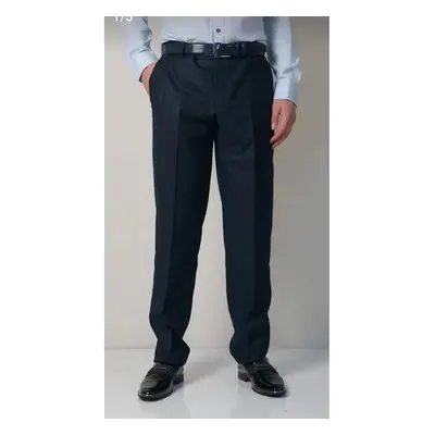 38731 Dewberry Classic Mens Trousers-NAVY BLUE