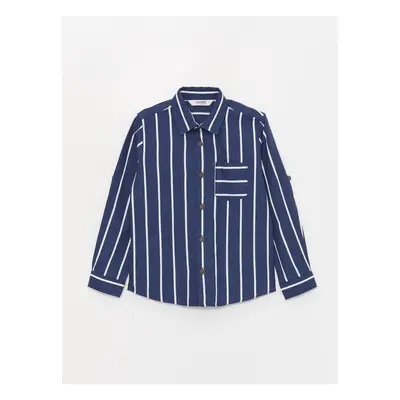 LC Waikiki Striped Long Sleeve Boy Shirt