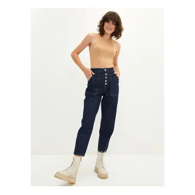 LC Waikiki High Waist Mom Fit Rodeo Women's Jean Pants