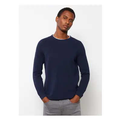 LC Waikiki Crew Neck Long Sleeve Thin Men's Knitwear Sweater