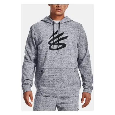 Under Armour Mikina CURRY PULLOVER HOOD-GRY - Pánské