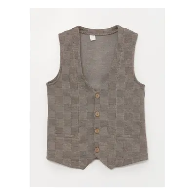 LC Waikiki Plaid Boys' Vest