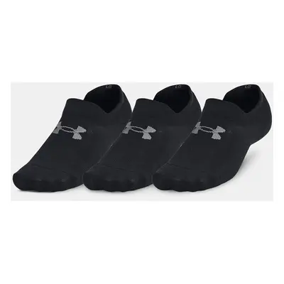 Under Armour Ponožky UA Essential UltraLowTab 3pk-BLK - unisex