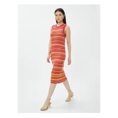 Koton Knitwear Midi Length Dress