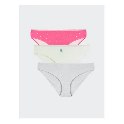 LC Waikiki Patterned Bikini Panties 3-Pack