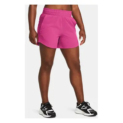 Under Armour Kraťasy Flex Woven Short 5in-PNK - Dámské