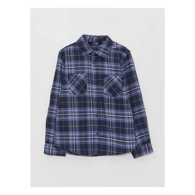 LC Waikiki Plaid Long Sleeve Boy's Shirt