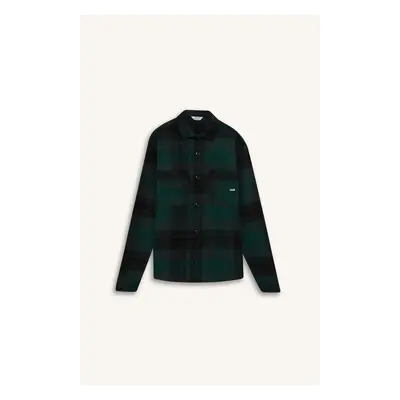 DEFACTO Relax Fit Plaid Lumberjack Long Sleeve Shirt Jacket