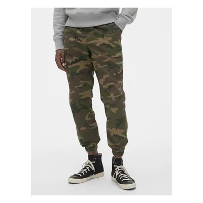 GAP Kalhoty slim canvas joggers with Flex - Pánské