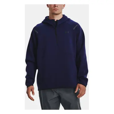 Under Armour Mikina UA Unstoppable Flc Hoodie-BLU - Pánské