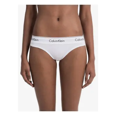 Bílá dámská tanga Thong Strings Calvin Klein Underwear - Dámské