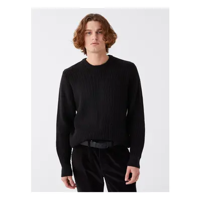 LC Waikiki Crew Neck Long Sleeve Men's Knitwear Sweater