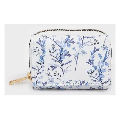 DEFACTO Women's Floral Patterned Faux Leather Wallet