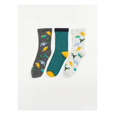 LC Waikiki 3-Pack Boy Patterned Socks