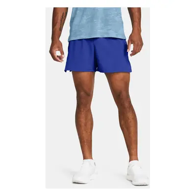 Under Armour Kraťasy LAUNCH ELITE 5'' SHORT-BLU - Pánské