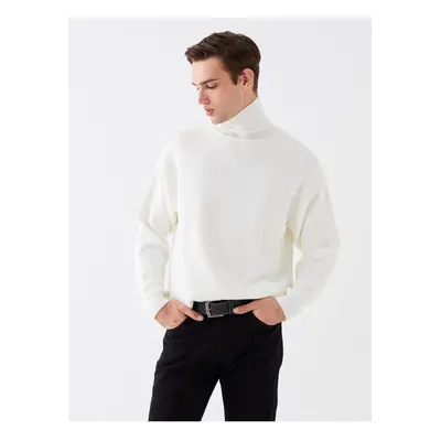 LC Waikiki Turtleneck Long Sleeve Men's Knitwear Sweater