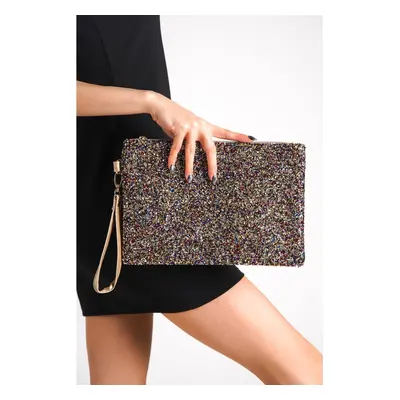 Capone Outfitters Beaded Paris Women's Clutch Bag