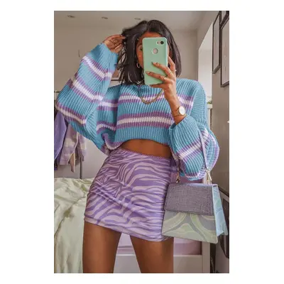 Madmext Mad Girls Lilac Sweater