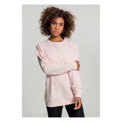 Ladies Oversize Crewneck pink