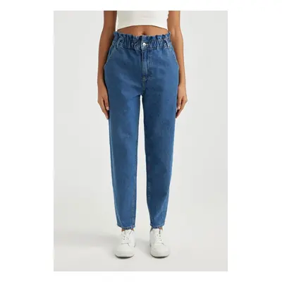 DEFACTO Paperbag High Waist Ankle Length Jeans