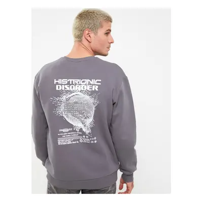 LC Waikiki Crew Neck Long Sleeve Printed Men's Sweatshirt