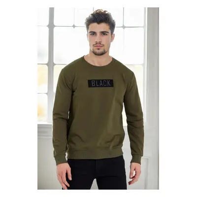 60865 Dewberry 3d Printed Mens Winter Sweatshirt-Khaki