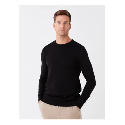 LC Waikiki Crew Neck Long Sleeve Men's Knitwear Sweater