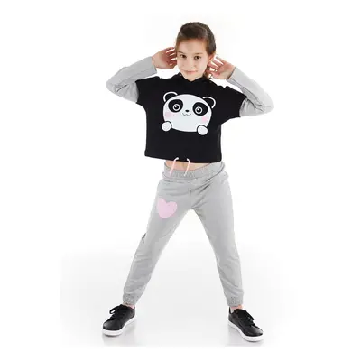 Denokids Little Panda Girl Child Tracksuit