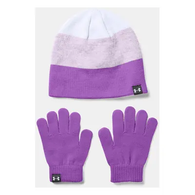 Under Armour Čepice G Beanie Glove Combo-PPL - Holky