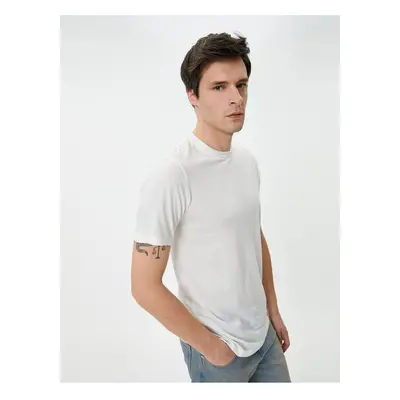 Koton Basic T-Shirt Short Sleeve Crew Neck Slim Fit