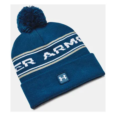 Under Armour Čepice UA Men's Halftime Pom Beanie-BLU - Pánské