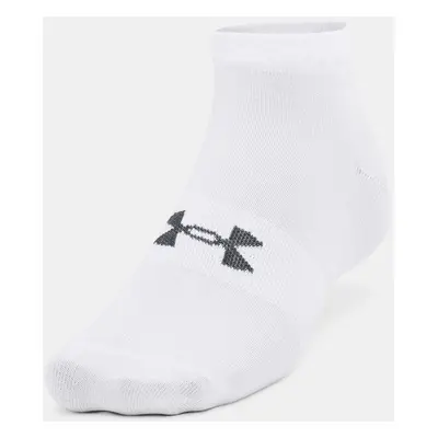 Under Armour Ponožky UA Essential Low Cut 3Pk-WHT - unisex