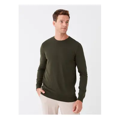 LC Waikiki Crew Neck Long Sleeve Men's Knitwear Sweater