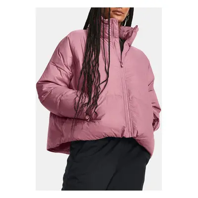 Under Armour Bunda UA CGI DOWN PUFFER JKT-PNK - Dámské