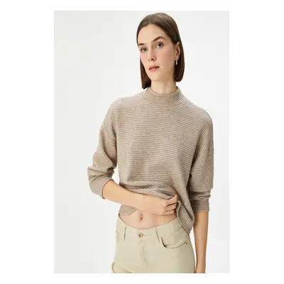 Koton Women's Brown Sweater