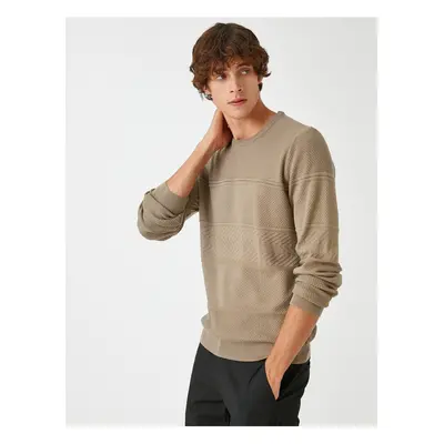 Koton Basic Knitwear Sweater Crew Neck