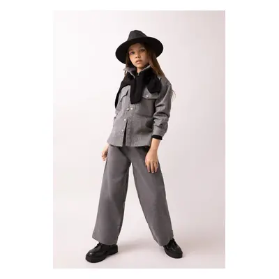 DEFACTO Girl Wide Leg Oval Trousers