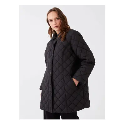 LC Waikiki LCW Grace Women's Shirt Collar Quilted Down Coat