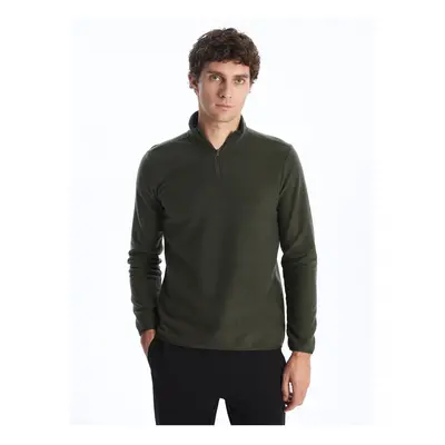 LC Waikiki Men's High Neck Long Sleeve Fleece Sweatshirt