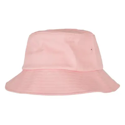 Čepice Flexfit Cotton Twill Bucket Bucket světle růžová