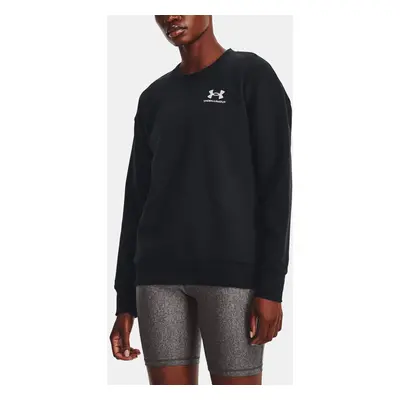 Under Armour Mikina Essential Fleece Crew-BLK - Dámské