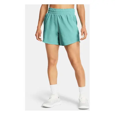 Under Armour Kraťasy Flex Woven Short 5in-GRN - Dámské