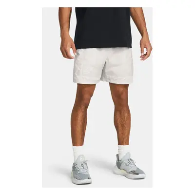 Under Armour Kraťasy Curry Woven Short-GRN - Pánské