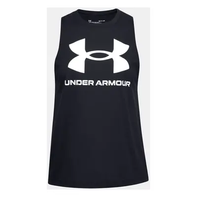 Under Armour Tílko Sportstyle Graphic Tank-BLK - Dámské