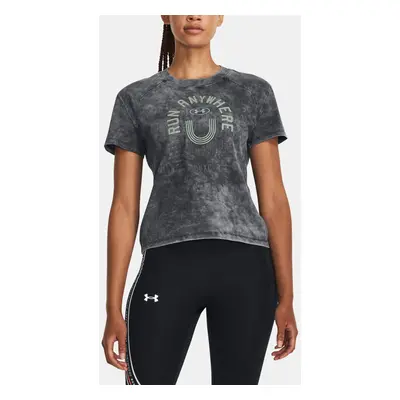 Under Armour Tričko Run Anywhere Shortsleeve-BLK - Dámské