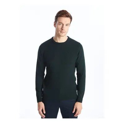 LC Waikiki Crew Neck Long Sleeve Men's Knitwear Sweater