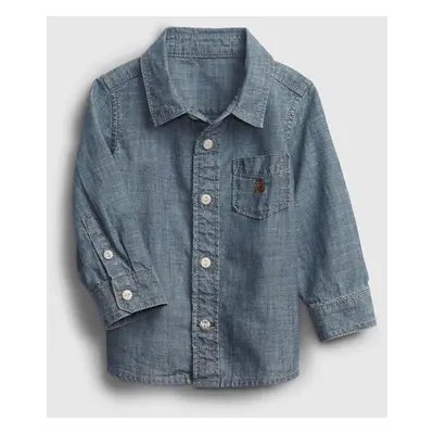 GAP Baby košile chambray shirt - Kluci