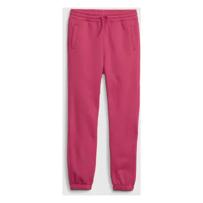 GAP Dětské tepláky slouchy joggers - Holky